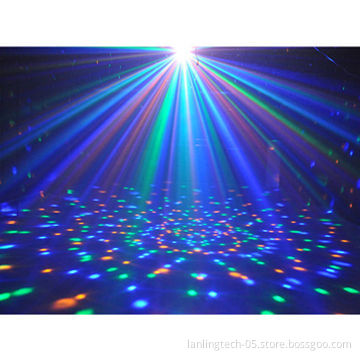 6W RGBYWV LED Crystal Disco Ball Light